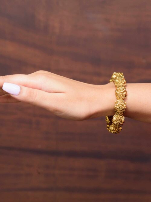 Heavenly Harmony Golden Bangles - Celestial Bangles